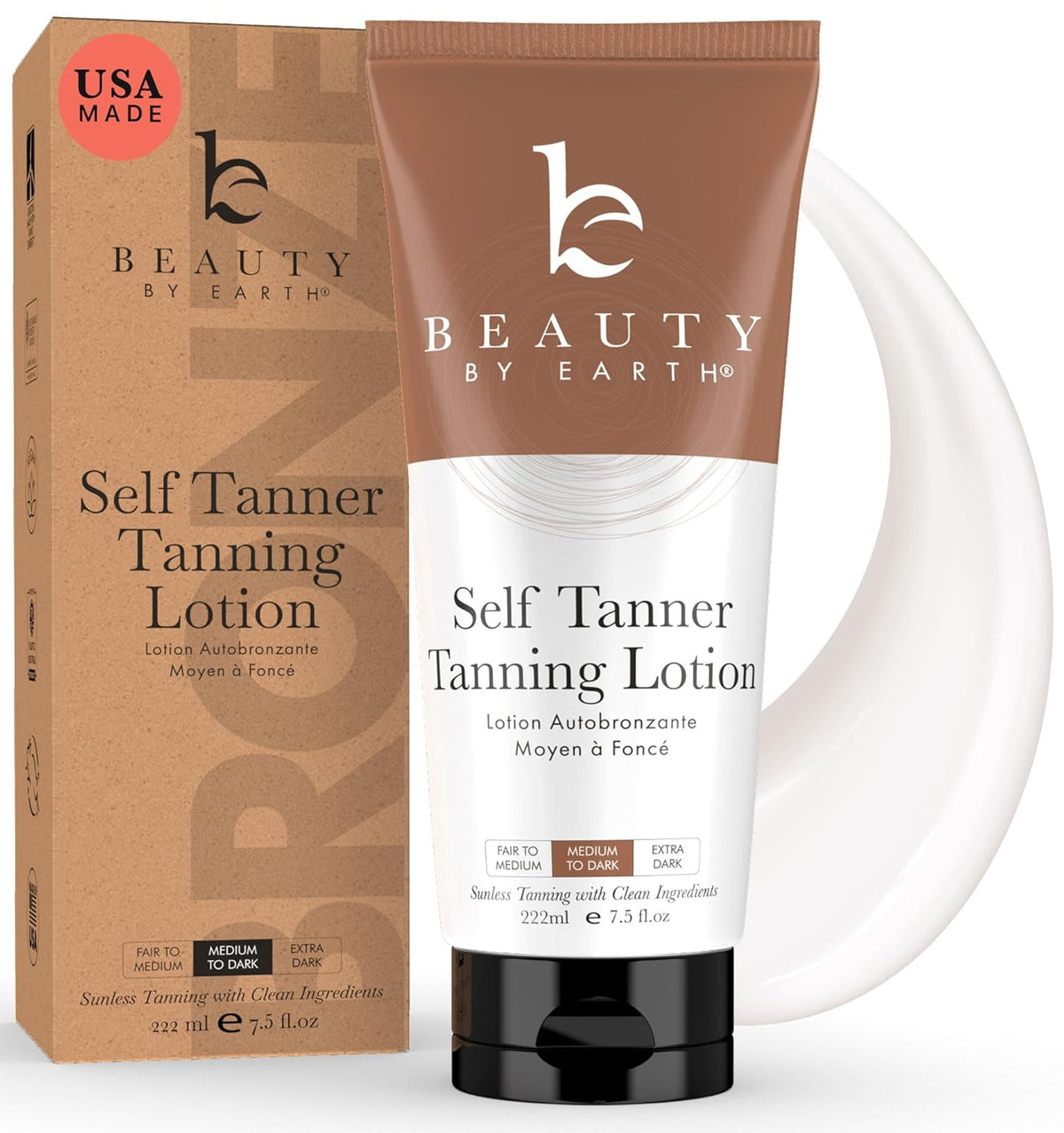 Beauty By Earth Self Tanner Body Lotion