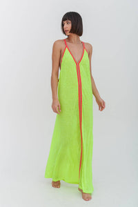 Inca Sundress: Lemon-red / Petite