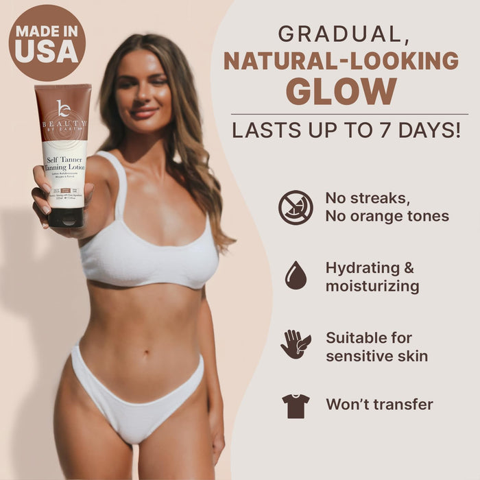 Beauty By Earth Self Tanner Body Lotion