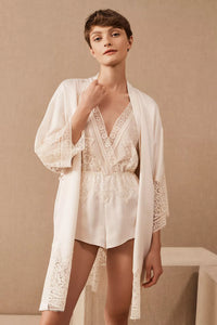 Flora Nikrooz Genevive Lace Romper