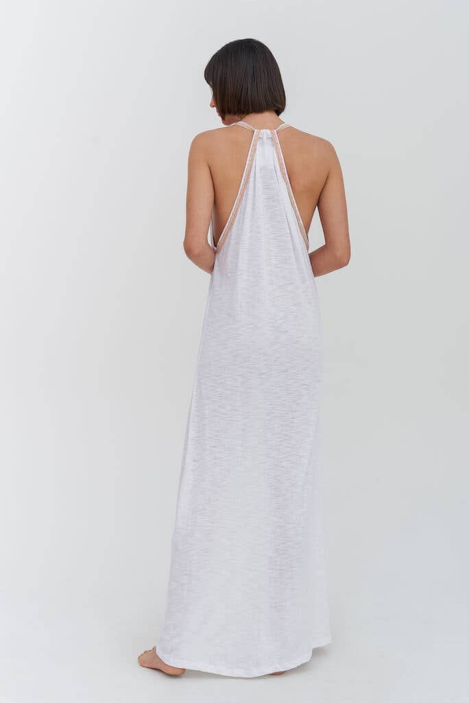 Pima Sundress: White / Petite