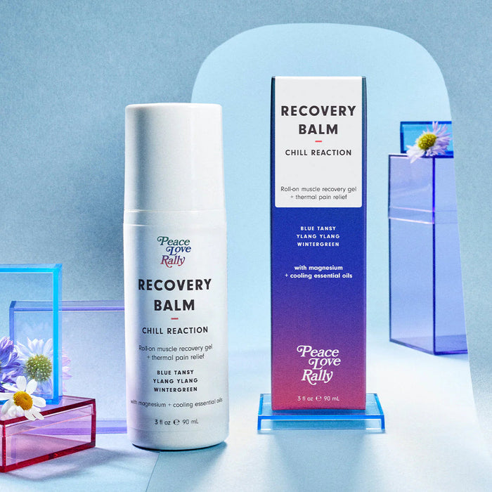 Peace Love Rally's Recovery Balm Chill Reaction