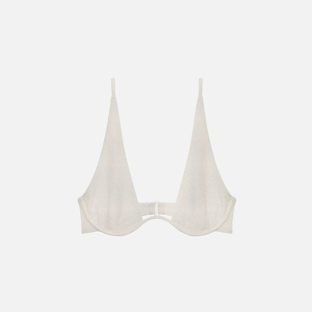 Paloma Underwire Adjustable Bikini Top in Sandstone Terry