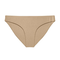 Lure Bikini Bottoms in Taupe Sheen