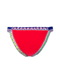 Crochet Bikini Bottoms in Red