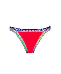 Crochet Bikini Bottoms in Red
