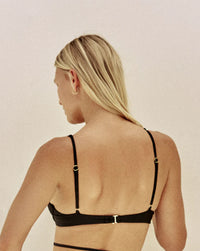 Paloma Underwire Adjustable Bikini Top in Sandstone Terry