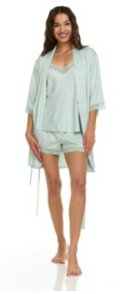 Flora Nikrooz Robe & Cami Travel Set