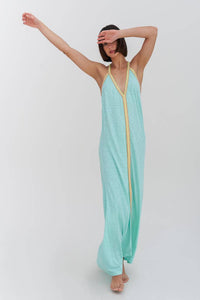 Pima Sundress: Turquoise / Petite