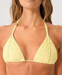 Isla Bikini Top in Buttercup