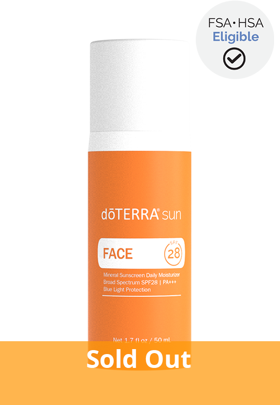 DoTerra Face Mineral Sunscreen Daily Moisturizer
