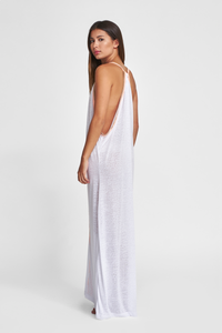Cheetah Sundress: White / Petite
