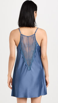 Flora Nikrooz Sasha Chemise Lace Navy