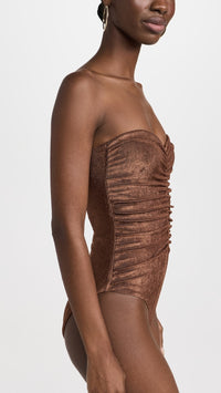 Jade Yara Terry One Piece Espresso