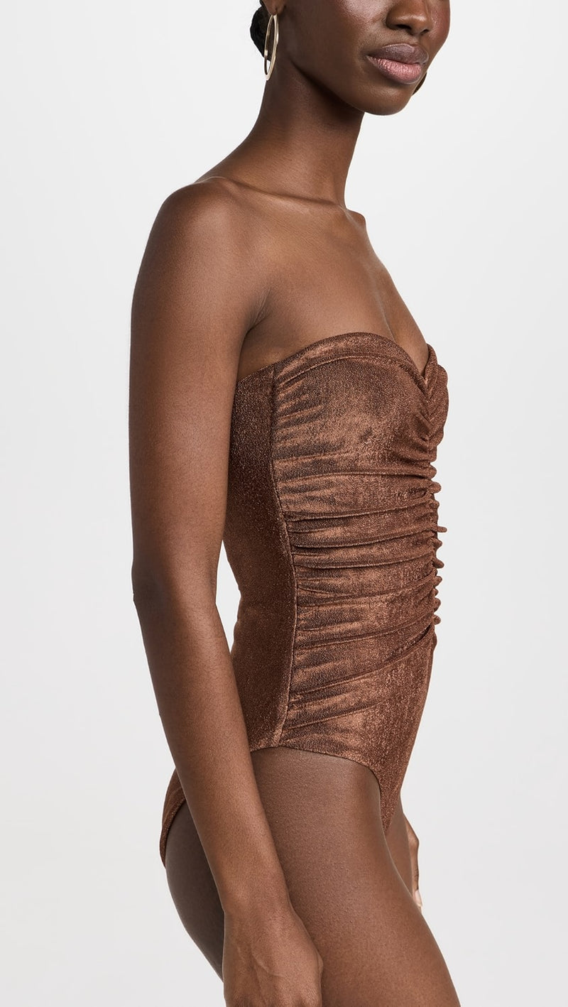 Jade Yara Terry One Piece Espresso