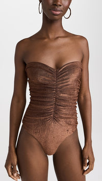 Jade Yara Terry One Piece Espresso