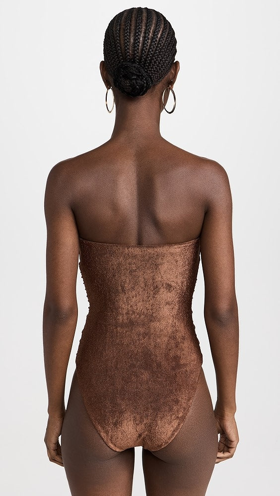 Jade Yara Terry One Piece Espresso